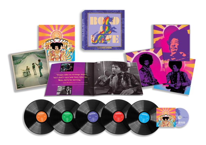 JIMI HENDRIX EXPERIENCE-BOLD AS LOVE(Deluxe Box set)