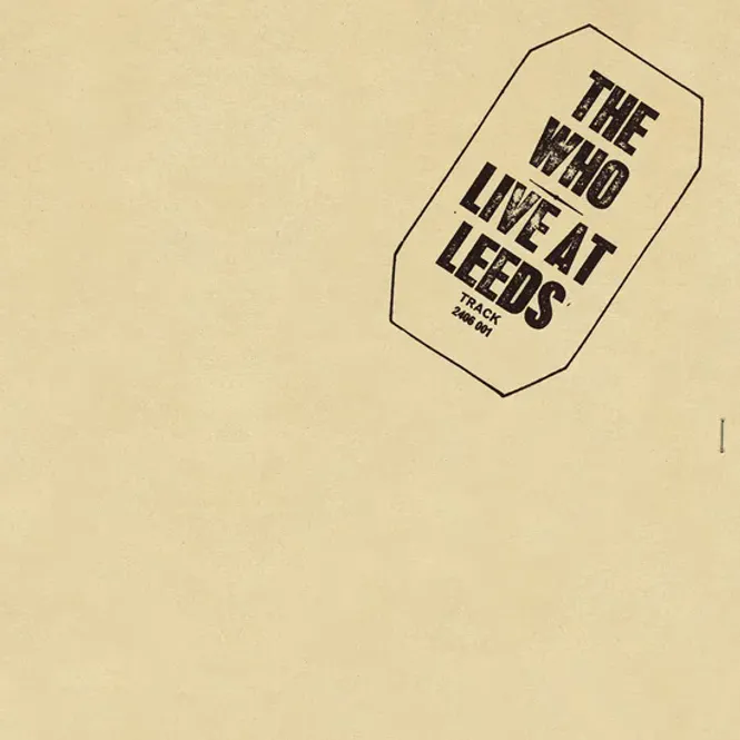 Hovedbilde The Who-Live In Leeds(Analogue Pr.)