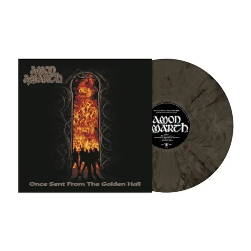 AMON AMARTH-Once Sent from the Golden Hall (Smoke Grey Marbled)
