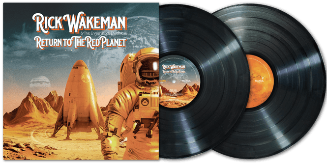Hovedbilde Rick Wakeman-RETURN TO THE RED PLANET